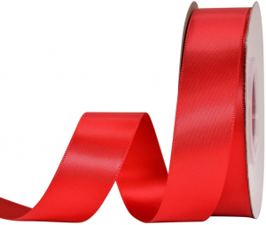 Generic - 1 inch Red Satin Ribbon