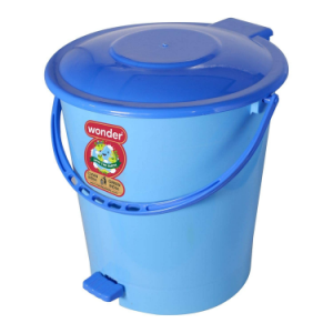 Generic - 12 Litres, Plastic Pedal Dustbin