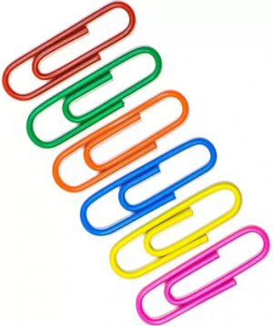 Generic - Paper Clip Multicolored